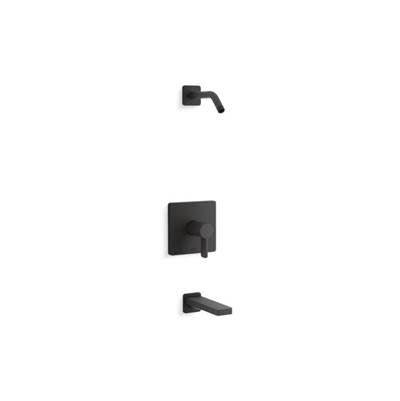 Kohler K-TLS23502-4-BL - Parallel Rite-Temp Bath And Shower Trim Set