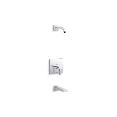 Kohler K-TLS23502-4-CP - Parallel Rite-Temp Bath And Shower Trim Set
