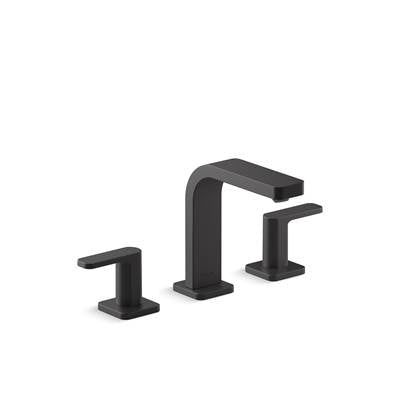 Kohler K-23484-4-BL - Parallel Widespread Bathroom Sink Faucet, 1.2 Gpm