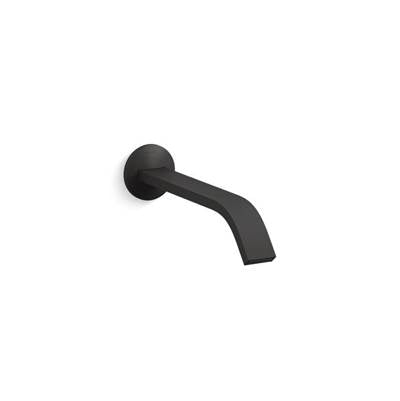 Kohler K-T23888-BL - Components Wall-Mount Bathroom Sink Faucet Spout With Ribbon Design, 1.2 Gpm