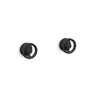 Kohler K-T77981-9-BL - Components Wall-Mount Bathroom Sink Faucet Industrial Handle Trim