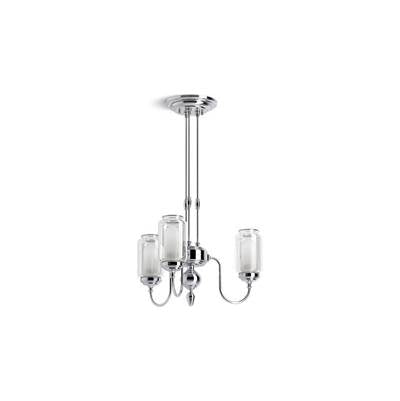 Kohler K-22657-CH03-CPL - Artifacts Three-Light Chandelier