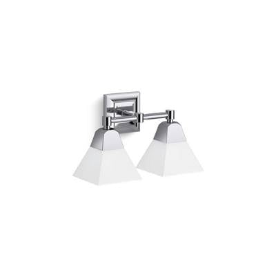 Kohler K-23687-BA02-CPL - Memoirs Two-Light Sconce