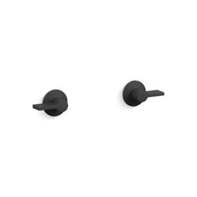 Kohler K-T77981-4-BL - Components Wall-Mount Bathroom Sink Faucet Lever Handle Trim