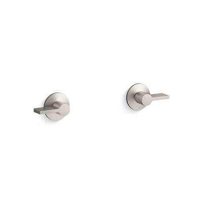Kohler K-T77981-4-BN - Components Wall-Mount Bathroom Sink Faucet Lever Handle Trim