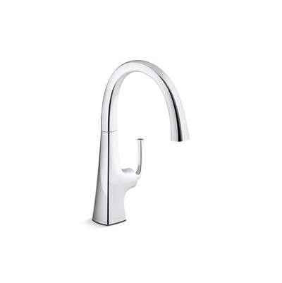 Kohler K-22065-CP - Graze Single-Handle Bar Sink Faucet
