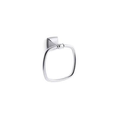 Kohler K-26541-CP - Grand Towel Ring