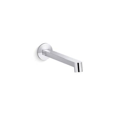 Kohler K-T23889-CP - Components Wall-Mount Bathroom Sink Faucet Spout With Row Design, 1.2 Gpm