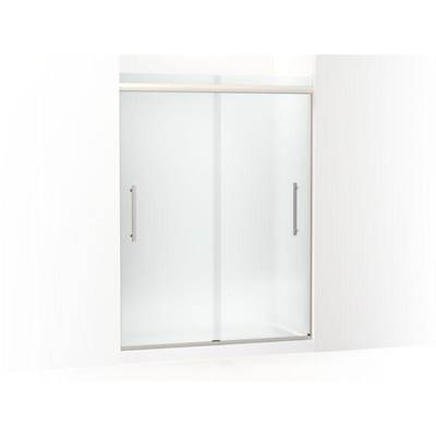 Kohler K-707600-8D3-BNK - Pleat Frameless Sliding Shower Door, 79-1/16'' H X 54-5/8 - 59-5/8'' W, With 5/16'' Thick Frosted Glass