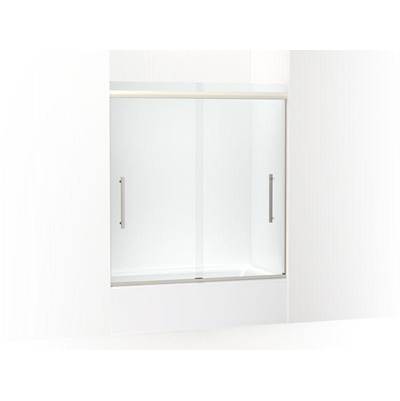 Kohler K-707602-8L-BNK - Pleat 63-9/16'' H Sliding Bath Door With 5/16'' - Thick Glass