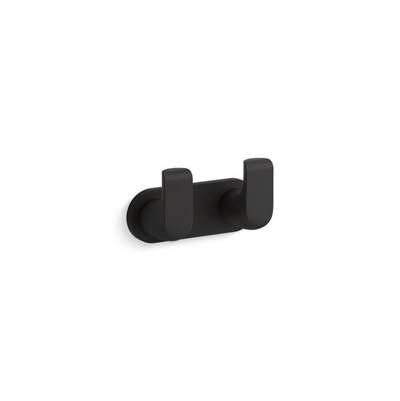 Kohler K-97500-BL - Avid Double Robe Hook