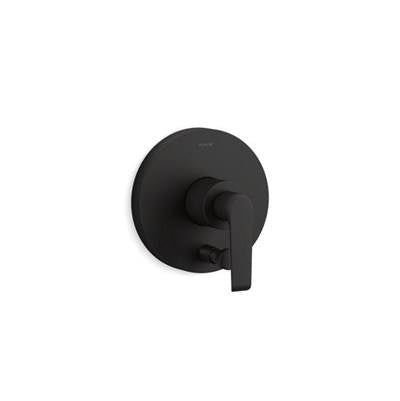 Kohler K-T97019-4-BL - Avid Rite-Temp Valve Trim With Push-Button Diverter And Lever Handle