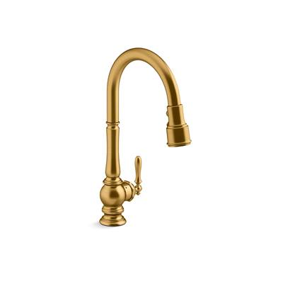 Kohler K-29709-WB-2MB - Artifacts Touchless Pull-Down Kitchen Sink Faucet With Kohler Konnect And Three-Function Sprayhead