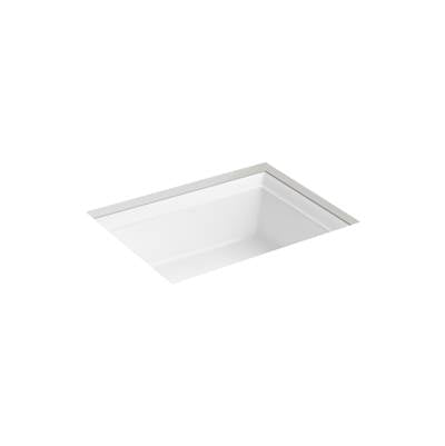 Kohler K-21783-0 - Artifacts 21-1/4 In. Rectangular Undermount Bathroom Sink