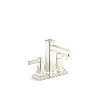 Kohler K-27398-4N-SN - Riff Centerset Bathroom Sink Faucet 0.5 Gpm