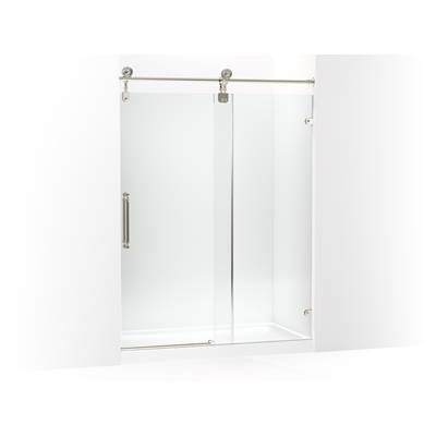 Kohler K-701724-10L-SN - Artifacts 80-7/8 In. H Sliding Shower Door With 3/8 In.-Thick Glass