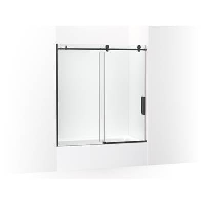 Kohler K-701694-L-BL - Composed 62 In. H Sliding Bath Door With 3/8 In. - Thick Glass
