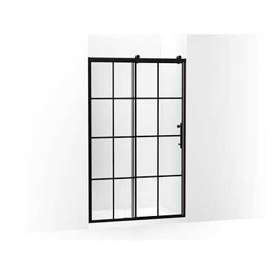 Kohler K-702254-10G79-BL - Rely 77 In. H Sliding Shower Door With 3/8 In.-Thick Glass
