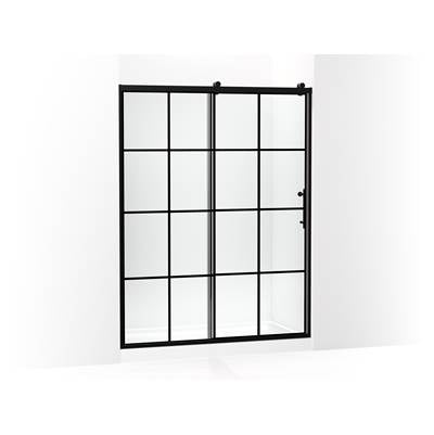 Kohler K-702256-10G80-BL - Rely 77 In. H Sliding Shower Door With 3/8 In.-Thick Glass