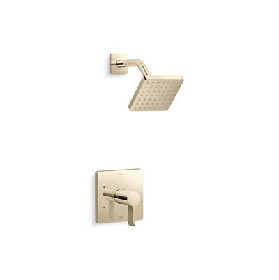 Kohler K-TS23503-4G-AF - Parallel Rite-Temp Shower Trim Kit With Lever Handle 1.75 Gpm