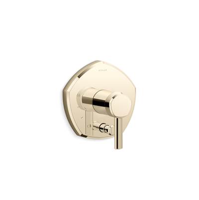Kohler K-T27044-4-AF - Occasion Rite-Temp Valve Trim With Push-Button Diverter And Lever Handle