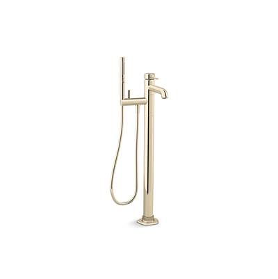 Kohler K-T27025-4-AF - Occasion Floor-Mount Bath Filler Trim With Handshower