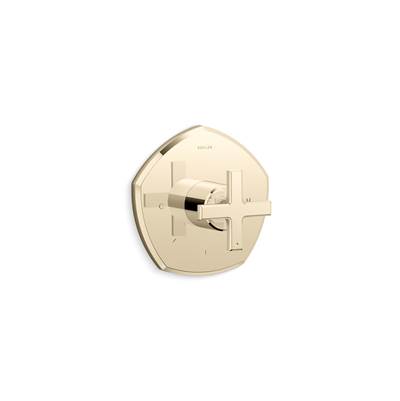 Kohler K-T27040-3-AF - Occasion Mastershower Temperature Control Valve Trim With Cross Handle