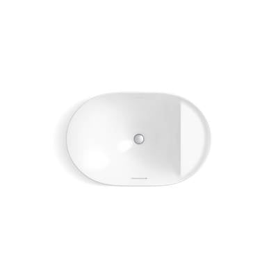 Kohler K-31703-0 - Chalice Vessel Bathroom Sink With Storage Deck