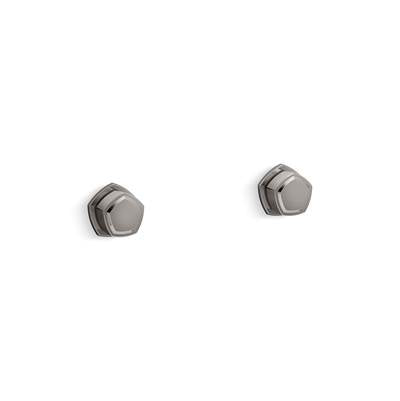 Kohler K-T27013-9-TT - Occasion Wall-Mount Bathroom Sink Faucet Knob Handle Trim 1.2 Gpm
