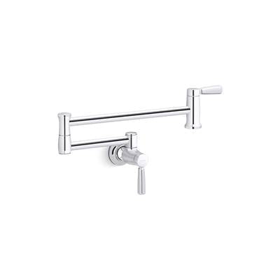 Kohler K-35744-CP - Wall-Mount Pot Filler