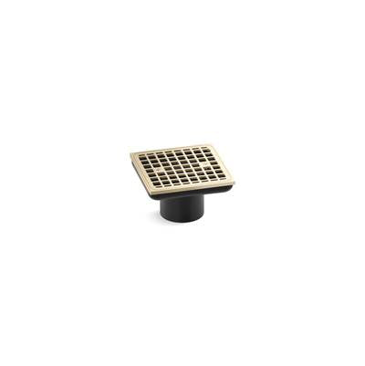 Kohler K-22665-AF - Clearflo Square Brass Tile-In Shower Drain (Drain Body Not Included)