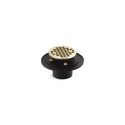 Kohler K-22671-AF - Clearflo Round Brass Tile-In Shower Drain