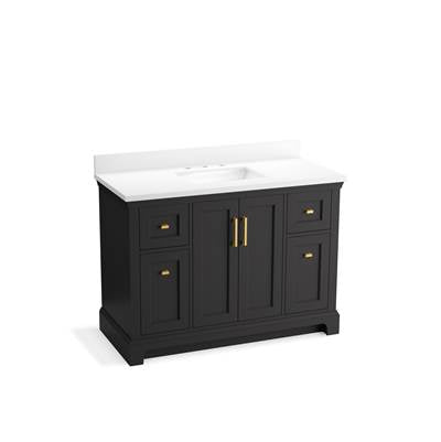 Kohler K-29262-BD1-DWG - Charlemont 48 In. Bathroom Vanity Cabinet With Sink And Quartz Top