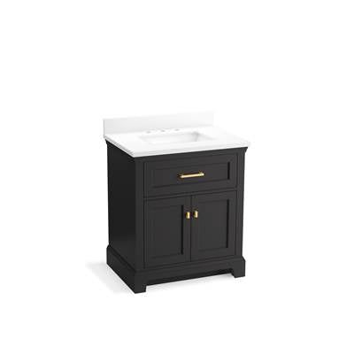 Kohler K-29260-BD1-DWG - Charlemont 30 In. Bathroom Vanity Cabinet With Sink And Quartz Top