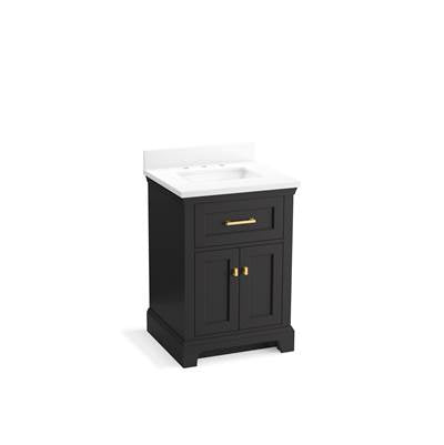 Kohler K-29259-BD1-DWG - Charlemont 24 In. Bathroom Vanity Cabinet With Sink And Quartz Top