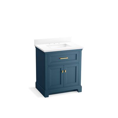 Kohler K-29260-BD1-TDB - Charlemont 30 In. Bathroom Vanity Cabinet With Sink And Quartz Top