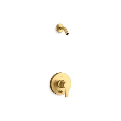 Kohler K-T49989-4L-2MB - Pitch Rite-Temp Shower Trim Kit With Push-Button Diverter Without Showerhead