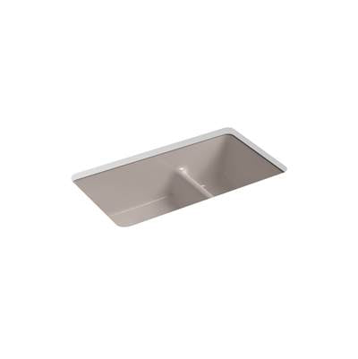 Kohler K-6625-TRF - Iron/Tones Smart Divide 33 In. Top-/Undermount Double-Bowl Kitchen Sink