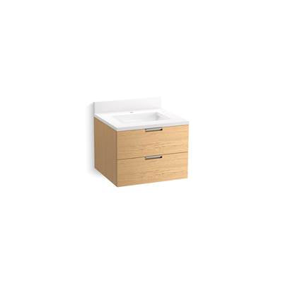 Kohler K-34653-WEK - Maxstow 24 In. Wall-Hung Bathroom Vanity Cabinet With Sink And Quartz Top