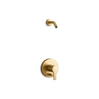 Kohler K-TLS35326-4-2MB - Elate Rite-Temp Shower Trim Kit With Push-Button Diverter Without Showerhead