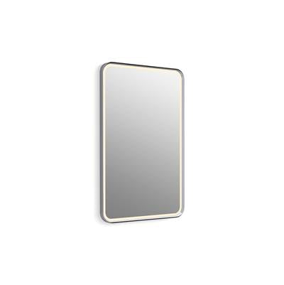 Kohler K-38023-DLM-CPL - Essential Ultrabright 22 In. X 34 In. Rectangular Lighted Framed Mirror