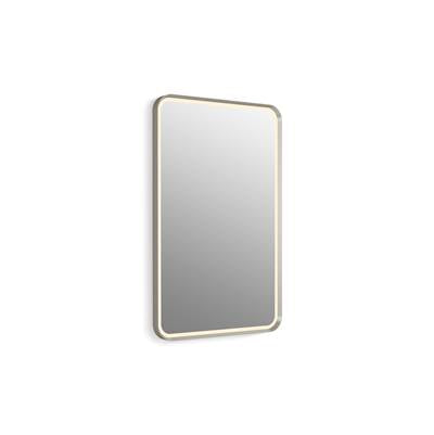 Kohler K-38023-DLM-BNL - Essential Ultrabright 22 In. X 34 In. Rectangular Lighted Framed Mirror