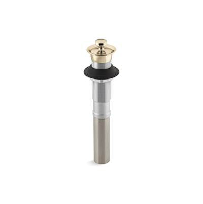 Kohler K-7127-AF - Bathroom Sink Drain With Non-Removable Metal Stopper And Without Overflow
