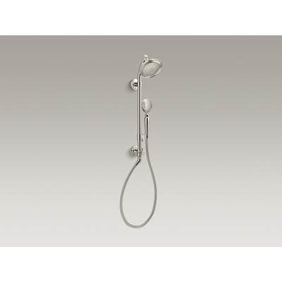 Kohler K-76472-Y-SN - Hydrorail-S Shower Column Kit With Artifacts 2.5 Gpm Showerhead And Handshower