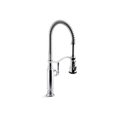 Kohler K-77515-BV - Tournant Semi-Professional Kitchen Sink Faucet With Three-Function Sprayhead