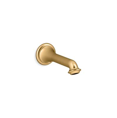 Kohler K-72792-2MB - Artifacts Wall-Mount Bath Spout With Turned Design