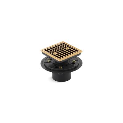 Kohler K-9136-2MB - Clearflo Square Design Tile-In Shower Drain
