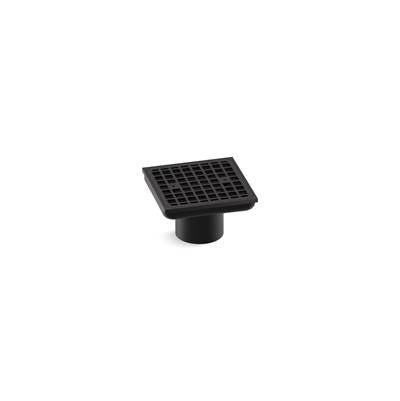 Kohler K-22665-BL - Clearflo Square Brass Tile-In Shower Drain (Drain Body Not Included)