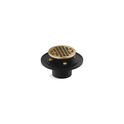 Kohler K-22671-2MB - Clearflo Round Brass Tile-In Shower Drain