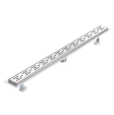 Lenova G01-40SET - 39-3/8'' X 2-3/4'' 304 Stainless Steel